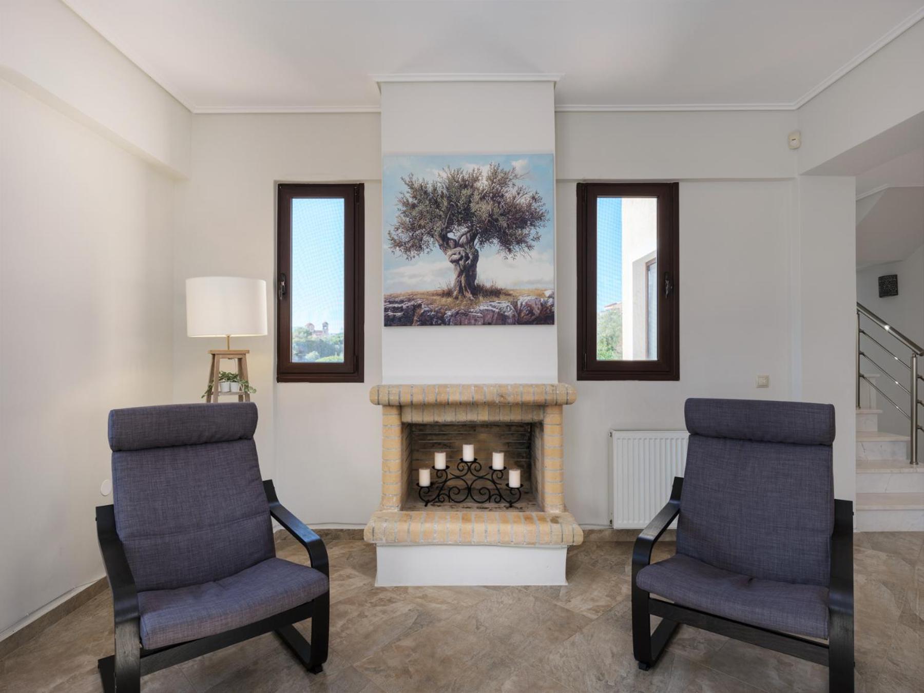 Villa Galina'S Greek House Artemida  Esterno foto